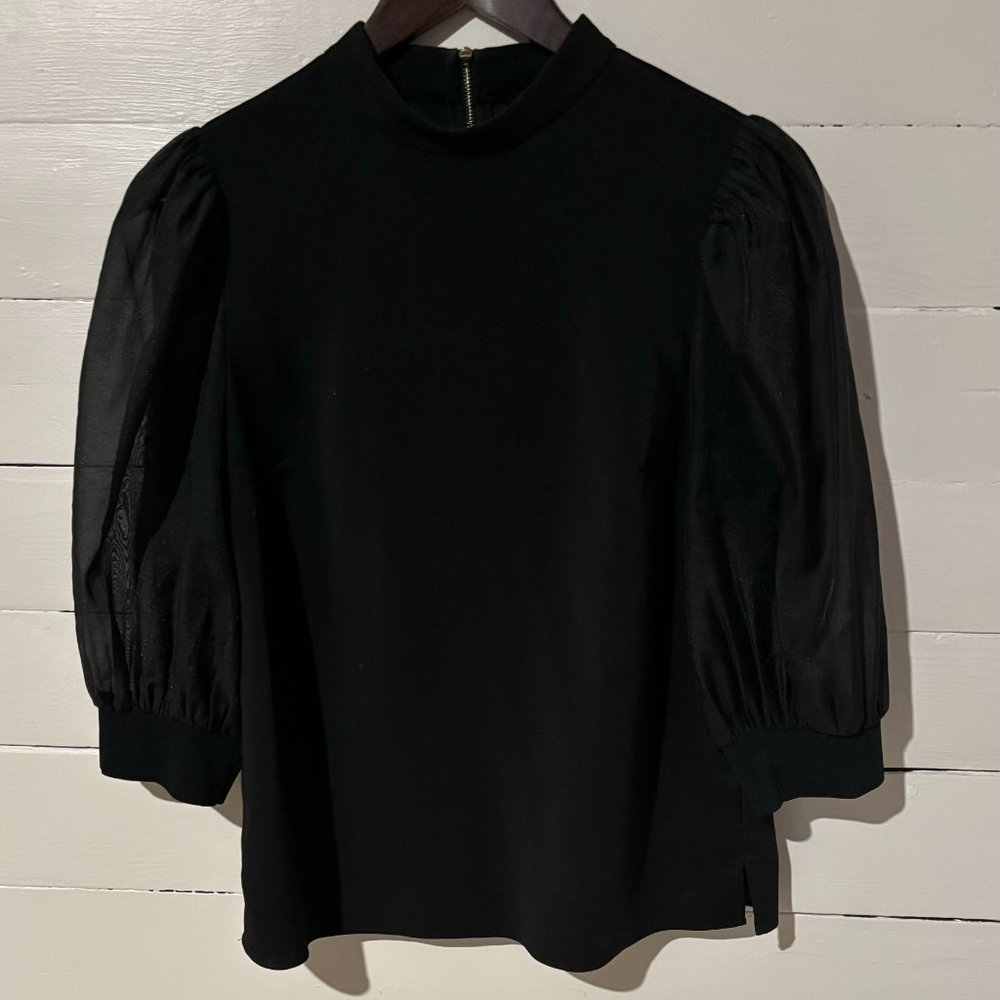 Ted Baker London Black Blouse Size 2
